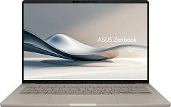 Ноутбук Asus Zenbook A14 UX3407QA-QD197W Snapdragon X X1-26-100 16Gb SSD512Gb Qualcomm Adreno 14" OLED WUXGA (1920x1200) Windows 11 Home beige WiFi BT Cam (90NB1501-M00850)