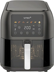 Аэрогриль Vitek VT-AF8001 1700Вт темно-серый/черный