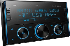 Автомагнитола ACV ADX-211BM 2DIN 4x50Вт v5.0 DSP 3 ПДУ (40189)