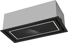 Вытяжка встраиваемая Weissgauff Quadra 600 Touch черный управление: сенсорное (1 мотор)