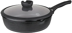 Сотейник/ Сотейник Rondell Escurion RDA-871 d=28см (с крышкой) черный