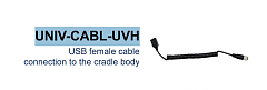 Кабель USB M3 Mobile ASSY: UNIV USB Host Cable for Forklift/Vehicle Cradle