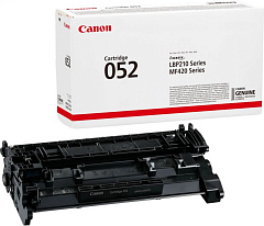 Картридж лазерный Canon 052 2199C002 черный бар.в компл. (3100стр.) для Canon MF421dw/MF426dw/MF428x/MF429x