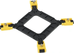 Устройство охлаждения(кулер) PcCooler R95S-I Soc-1200/1700/1851 серебристый/черный 4-pin 31.1dB Al 95W 360gr Ret (R95S-XXNIXX-GL)