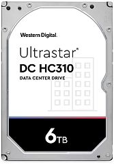 Жесткий диск Western Digital Ultrastar DC HС310 HDD 3.5" SATA 6TB, 7200 rpm, 256MB buffer, 512e, 0B36039, 1 year