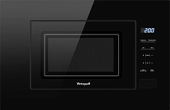 Микроволновая печь/ Микроволновая печь Weissgauff HMT-206 Compact 20л. 700Вт черный (встраиваемая)