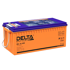 АКБ Delta Аккумуляторная батарея универсальная, технология GEL (12V / 200Ah) (4614010140004)