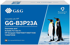 Картридж G&G №727 GG-B3P23A фото черный (130мл) для HP DJ T920/T1500