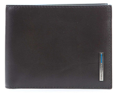 Кошелек мужской Piquadro Blue Square PU1241B2R/MO темно-коричневый натур.кожа
