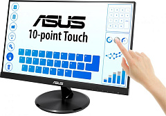 Монитор ASUS 21.5" VT229H Touch IPS LED, 1920x1080, 5ms, 250cd/m2, 178°/178°, 100mln:1,  D-SUB, HDMI, USB, Speakers, Tilt, VESA, Black, 90LM0490-B01170 3 years