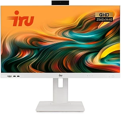 Моноблок IRU Strato 27IW 27" QHD i5 1235U (1.3) 16Gb SSD512Gb UHDG CR без ОС WiFi BT 65W Cam белый 2560x1440 (RUS)