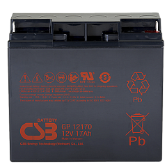 АКБ CSB Аккумуляторная батарея для ИБП (12V/17Ah)