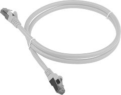 Патч-корд Lanmaster LAN-PC45/S6-0.5-WH FTP RJ-45 вил.-вилка RJ-45 кат.6 0.5м белый LSZH