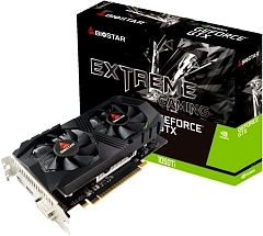 Видеокарта Biostar PCI-E 3.0 VN1055TF41 NVIDIA GeForce GTX 1050TI 4Gb 128bit GDDR5 1291/7008 DVIx1 HDMIx1 DPx1 HDCP Ret