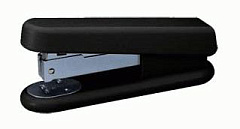 Степлер ручной Kw-Trio 5280BLCK N10 (10листов) встроенный антистеплер черный 50скоб металл/пластик закрытый