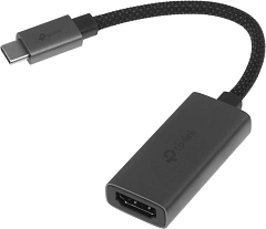Переходник TP-Link UA520C USB Type-C (m) HDMI (f) 0.1м серый/черный (коробка)