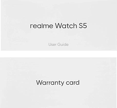 Смарт-часы Realme Watch S5 44мм 1.43" AMOLED корп.серый рем.серый (6941764490468)
