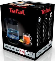 Чайник электрический Tefal KO450832 (8010000465) 1.7л. черный корпус: стекло/пластик (8010001400)