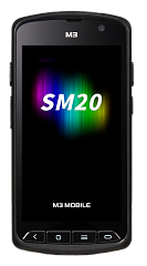 Терминал сбора данных M3 Mobile SM20 Android 11.0 GMS, 4G, HD(5.0"), 802.11 a/b/g/n/ac/ax, SE5500, 16.0M, BT 5.1, Bat 4,100mAh. Req CRS&PWSP