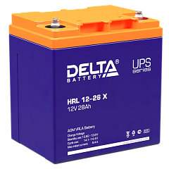 Аккумуляторная батарея Delta Аккумуляторная батарея для ИБП (10-12 лет)HRL 12-26 X (12V / 26Ah) (4614010610008)