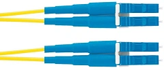 Патч-корд Panduit F92ELLNLNSNM007 2x9/125 OS1/OS2 LC дуплекс-LC дуплекс 7м LSZH желтый