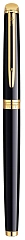 Ручка роллер Waterman Hemisphere (S0920650) Mars Black GT F черн. черн. подар.кор.