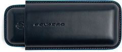 Портсигар Piquadro Blue Square AC7289B2/BLU2 длина:7см ширина:3см высота:18см синий натур.кожа