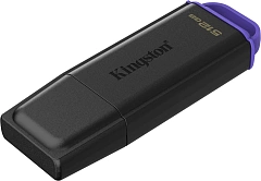 Флеш Диск Kingston 512GB DataTraveler Exodia DTXG2/512GB USB3.0 черный/фиолетовый
