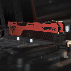 Память DDR4 2x16Gb 4000MHz Patriot PVE2432G400C0K Viper Elite II RTL Gaming PC4-32000 CL20 DIMM 288-pin 1.4В kit с радиатором Ret