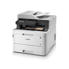 Цветные светодиодные устройства Brother MFC-L3770CDW, P/C/S/F, цв.светодиодный, А4, 24 стр/мин, 512 Мб, факс, Duplex, DADF50, LAN, WiFi, NFC, старт.картриджи 1000 стр. официальная гарантия 1 год