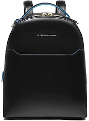 Рюкзак женский Piquadro Blue Square CA6677B2/N черный натур.кожа