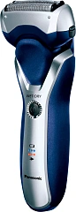 Бритва сетчатая/ Бритва сетчатая Panasonic ES-RT37 реж.эл.:3 питан.:аккум. синий/серебристый