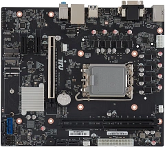 Материнская плата IRU H610M-VHD/D4M.2 Soc-1700 Intel H610 2xDDR4 mATX AC`97 6ch(5.1) GbLAN+VGA+HDMI+DP