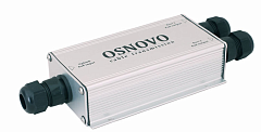 Удлинитель Ethernet+PoE / коммутатор OSNOVO SW-8030/WD Уличный PoE удлинитель/ коммутатор Gigabit Ethernet на 3 порта. Порты: 2 х GE (10/100/1000 Base-T) с PoE (до 25W) + 1 x GE (10/100/1000 Base-T) Uplink с поддержкой питания по PoE