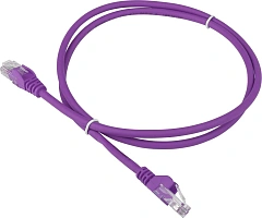 Патч-корд Lanmaster LAN-PC45/U6-3.0-VI UTP RJ-45 вил.-вилка RJ-45 кат.6 3м фиолетовый LSZH
