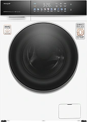 Стиральная машина Weissgauff WM 62210 Direct Drive Touch Inverter Steam класс: A+++ загр.фронтальная макс.:10.5кг белый инвертор