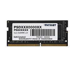 Оперативная память Patriot SL DDR4 8GB 3200MHz SO-DIMM SINGLE 1*8GB CL22 22-22-22-52 1.2V