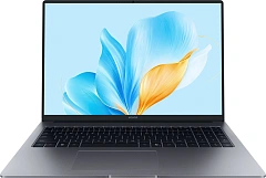 Ноутбук HONOR MagicBook X16 Intel Core i5-13420H/16Gb (soldered D4)/SSD512Gb/UMA/16"/IPS/WUXGA/1920x1200/60Hz/NoOS/Grey/1.68kg