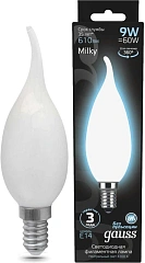 Лампа светодиодная Gauss Filament 104201209 9Вт цок.:E14 (упак.:1шт)