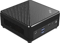 Неттоп MSI Cubi N ADL S-281XRU N100 (0.8) 8Gb SSD256Gb UHDG без ОС 2xGbitEth WiFi BT 65W черный (9S6-B0A921-281)