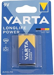 Батарея Varta Longlife power 6LR61 (1шт) блистер