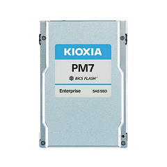 SSD накопитель KIOXIA Enterprise SSD 2,5(SFF), PM7-V, 12800GB (12.8TB), SAS 24G (SAS-4, 22,5Gbit/s), R4200/W4100MB/s, IOPS(R4K) 720K/330K, MTTF 2,5M, 3DWPD/5Y (Mixed Use), TLC, 15mm (replace KPM61VUG12T8)