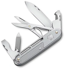 Нож перочинный Victorinox Synergy X Alox (0.8226.26) 93мм 10функц. серебристый карт.коробка