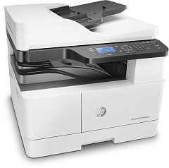 HP LaserJet M443nda А3, МФУ, лазерное, черно-белое, 25стр/мин, 1200dpi, 600МГц, 512Мб, 100АПД, USB/Ethernet, 4000стр/картридж, (8AF72A)