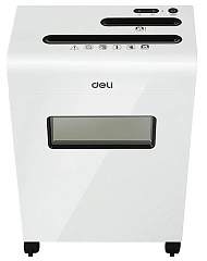 Шредер Deli Shred capacity: 8 Shred size: 4*25 Working time: 5min Bin capacity: 16L