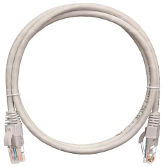 Патч-корд NTSS NTSS-PC-PM-UTP-RJ45-5e-3.0-LSZH-GY U/UTP RJ-45 мод.-RJ-45 мод. кат.5E 3м серый LSZH