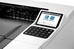 Принтер HP LaserJet Enterprise M406dn A4, лазерный, черно-белый, 40стр/мин, 1200dpi, 800МГц, 1024Мб, 350+100, AirPrint/USB/Ethernet , 3000стр/картридж, (3PZ15A)(205998)