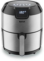 Аэрогриль Tefal Easy Fry Deluxe EY401D15 4.2л 1500Вт серебристый/черный (1510001458)