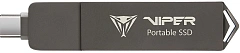 Накопитель SSD Patriot USB3.2 Gen2 1TB PVP301TB28UDG PVP30 Viper черный