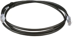 Патч-корд Panduit UTP6AX3MBL UTP RJ-45 вил.-вилка RJ-45 кат.6A 3м черный ПВХ